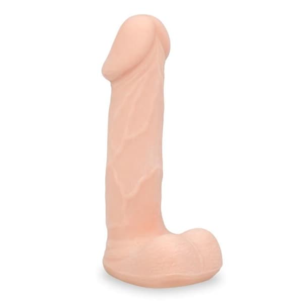 Liten dildo med testiklar och snopp