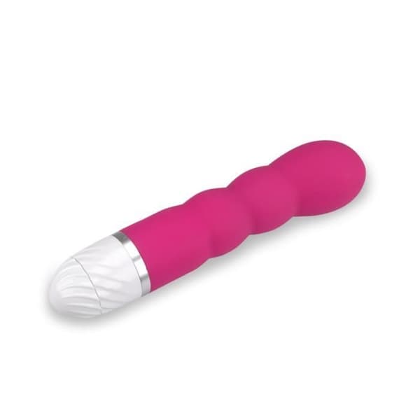 Böjd vibrator G-punktsstimulering Rosa