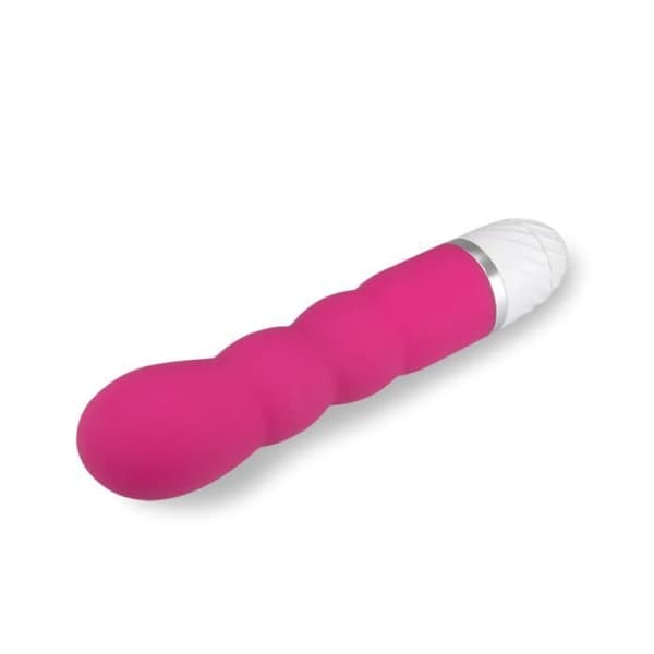 Böjd vibrator G-punktsstimulering Rosa