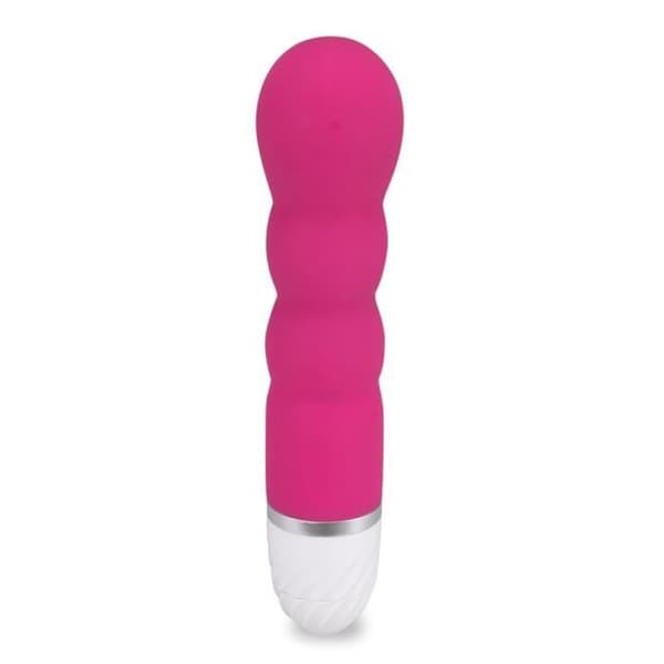 Böjd vibrator G-punktsstimulering Rosa