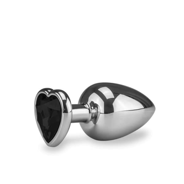 Anal Jewel Rosebud Heart XL Onyx nr