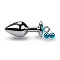 Miniatyrbild 4 av 4: Rosebud anala juvelklockor - Diamond Turquoise Collection
