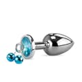 Miniatyrbild 2 av 4: Rosebud anala juvelklockor - Diamond Turquoise Collection