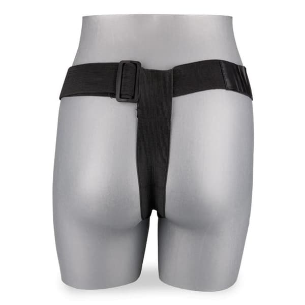 Gode Ceinture Creux I Silikon Vibrant - LOVE & VIBES - Medium - Svart - Anal - Anus