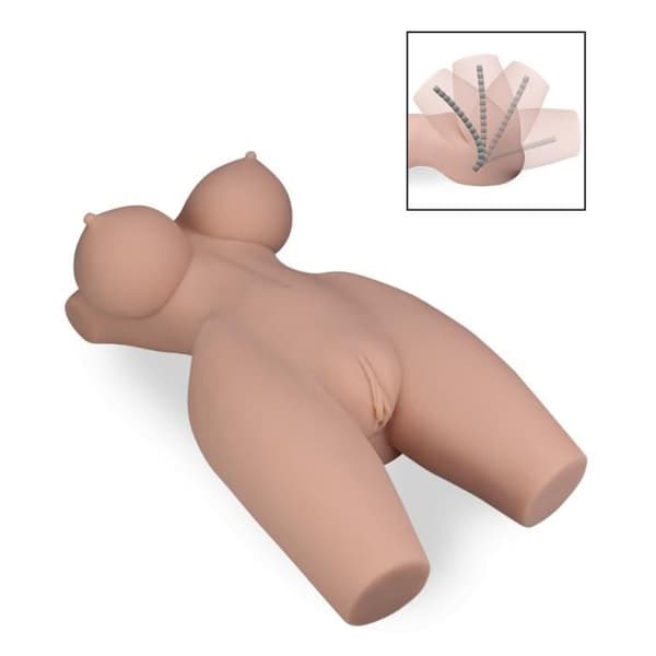 Masturbator - Tracy - Realistisk byst med stora bröst - 7,8 kg - Anus