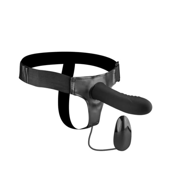 Gode Ceinture - KÄRLEK OCH VIBBAR - Stor - Silikon - Vibrant - Hålig