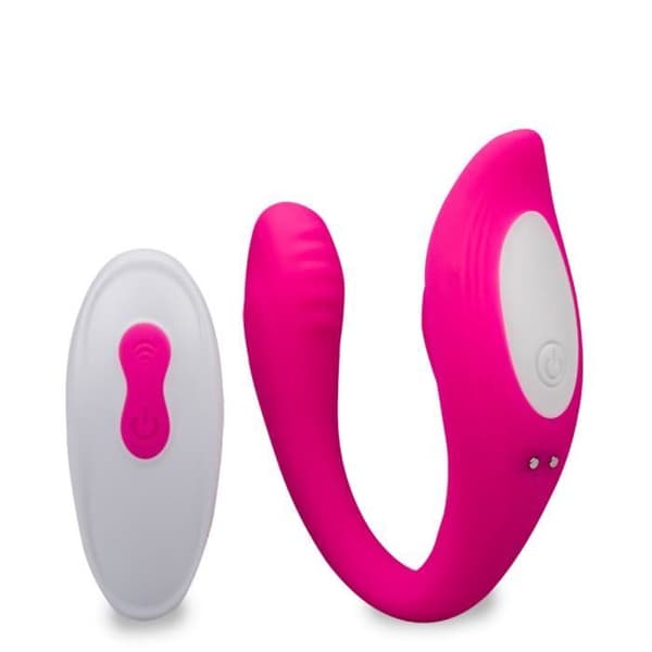 Idol fjärrstyrd ledad klitoris och G-punktsstimulator - LOVE AND VIBES Pink Collection