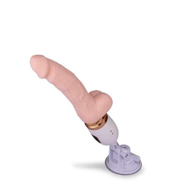 Randy Remote Controlled Thrusting Roterande Dildo med sugkopp