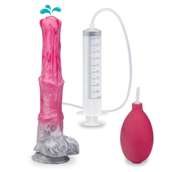 Aldo häst ejakulator sugkopp dildo