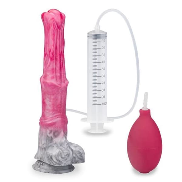Aldo häst ejakulator sugkopp dildo