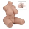 Miniatyrbild 1 av 4: Onani för män Liten ledad TPE-byst Amélia 3,8 kg - LOVE AND VIBES Light Skin Collection