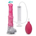 Miniatyrbild 2 av 4: Aldo original häst fantasy ejakulerande sugkopp dildo - LOVE AND VIBES Collection Pink