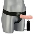 Miniatyrbild 1 av 2: XXL Vibrerande Hollow Strap-on Dildo