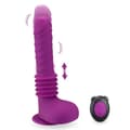 Miniatyrbild 1 av 4: Lila dildo jävla maskin vibrator