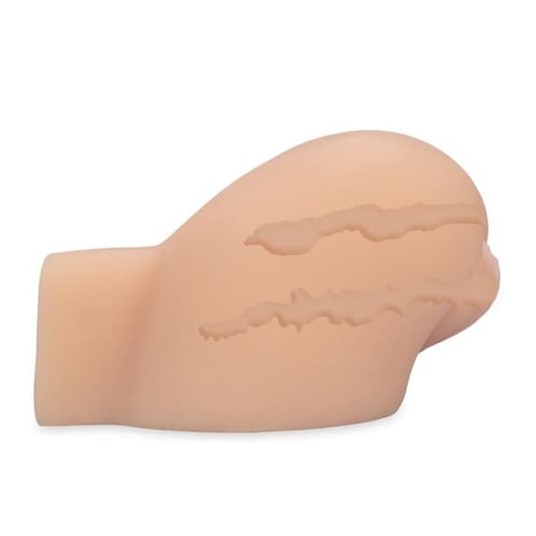 Fessier masturbator - KÄRLEK &amp; VIBRAR - Realistisk Anus Vagina - TPR Soft Touch - 16x14x8 cm - 0,902 kg