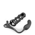 Miniatyrbild 3 av 5: Peniscage cockring prostata stimulerande vibrator