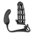 Miniatyrbild 1 av 5: Peniscage cockring prostata stimulerande vibrator