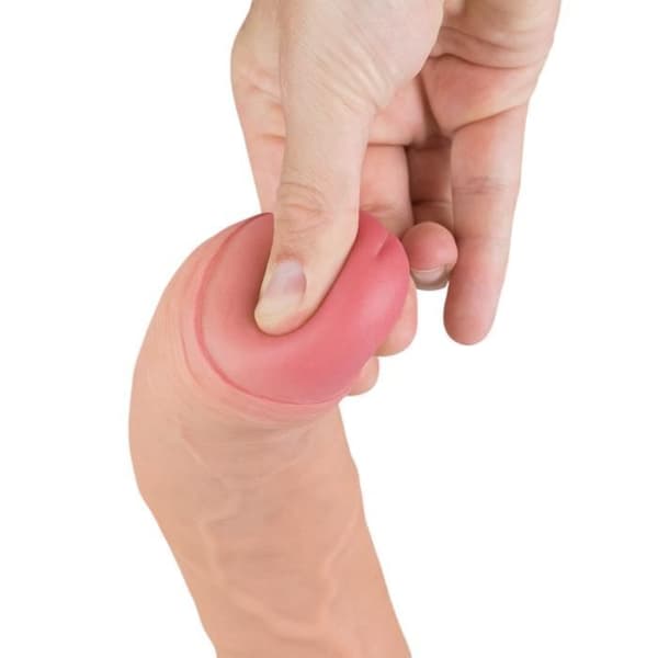 Godemichet Dubbel Penetration - Hyper - Silikon - 29cm - Stolen