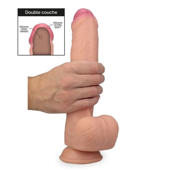 Hyper gode med dobbel silikonforhud 29,0cm