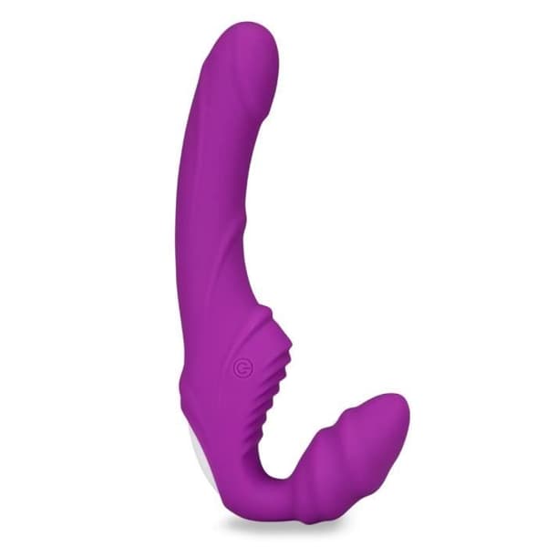 Gode ceinture utan selen - Nana - Silikon - 9 vibrationslägen