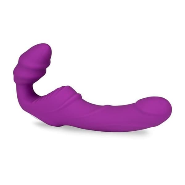 Gode ceinture utan selen - Nana - Silikon - 9 vibrationslägen
