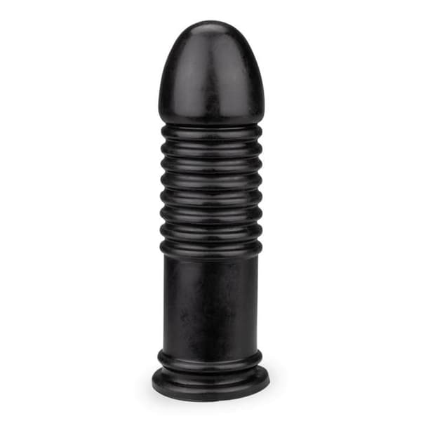 XXL Ribbed Plug For Extreme Anal Insertion - Plug and Play Collection