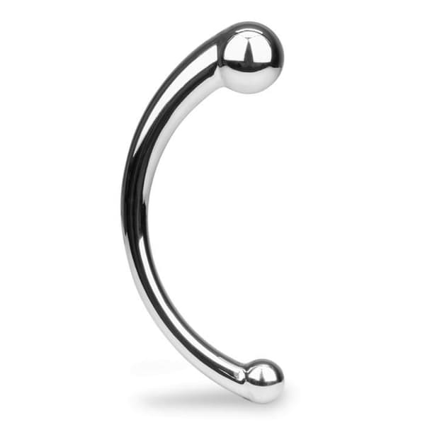 Underbar prostata- och G-punktsstimulator - LOVE AND VIBES Collection Chrome Steel