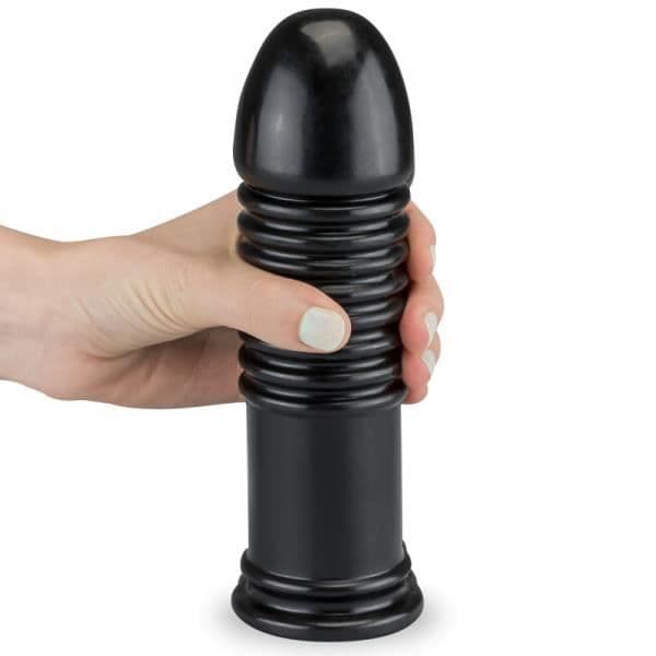 XXL Ribbad Plugg För Extrem Anal Insättning Ej Svart