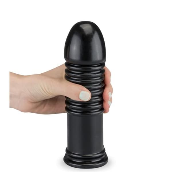XXL Ribbad Plugg För Extrem Anal Insättning Ej Svart