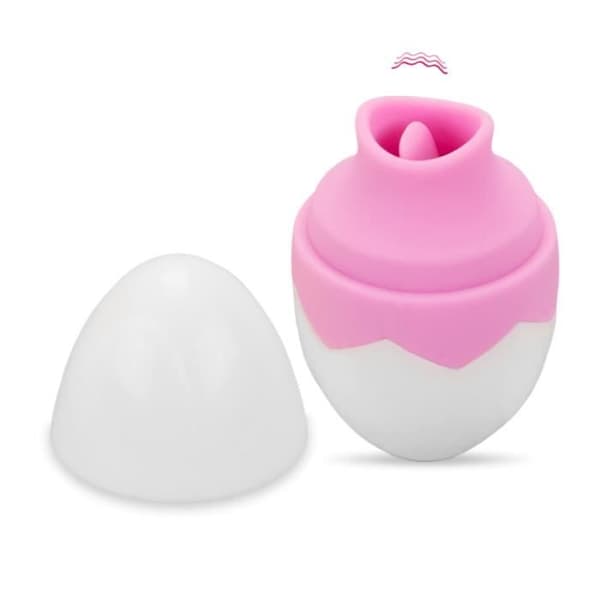 Cunnilingus suger ägg 7 lägen Rosa Och Vit