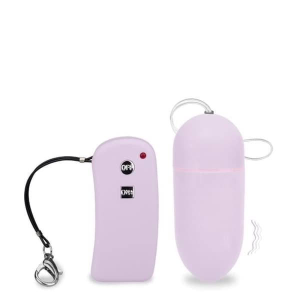 Brava fjärrkontroll vibrerande ägg - L Lilac