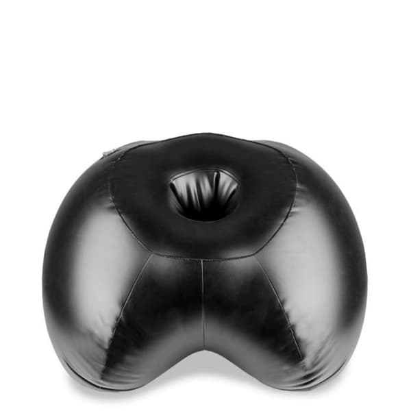Uppblåsbar kudde med dildo Warren Black