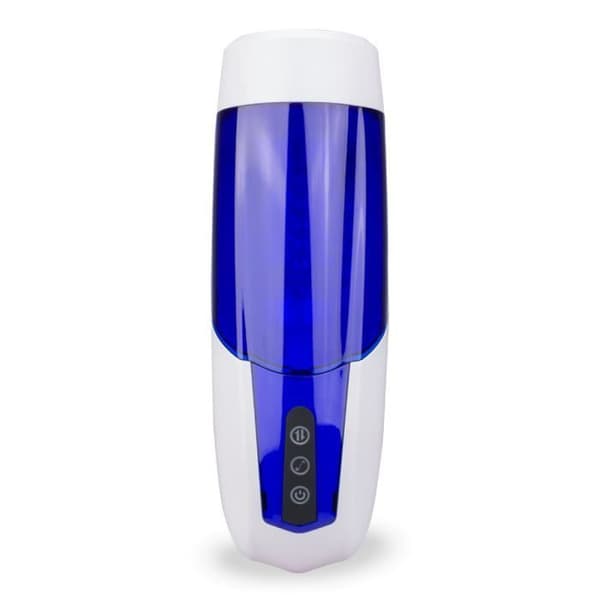Manlig onanator automatisk fram och tillbaka och rotationer 10 lägen Cumix White