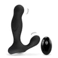 Miniatyrbild 1 av 3: Prostatastimulator - LOVE AND VIBES - Fjärrstyrd - 10 vibrationslägen - Svart - USB uppladdningsbar