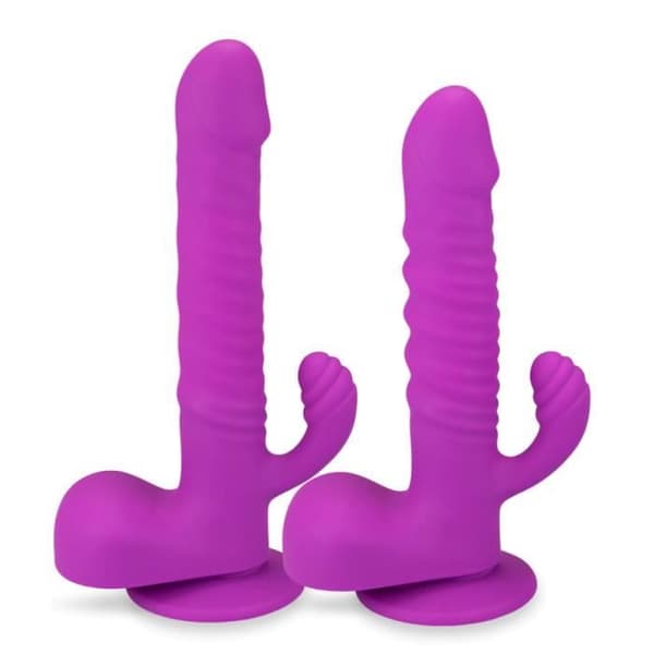 Sextoy - KÄRLEK OCH VIBRAR - Vibro gode kanin - Violett - Vibrant - Trådlös fjärrkontroll