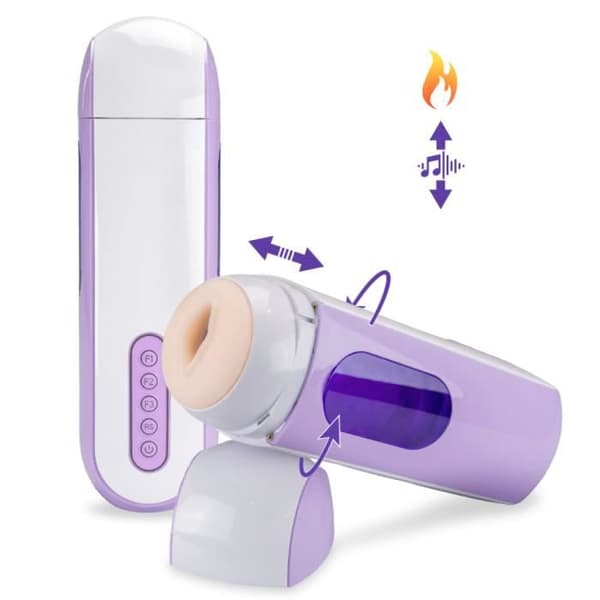 BEATBOX bluetooth push-pull manlig onani Lila