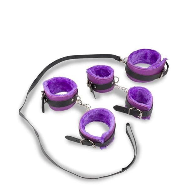 BDSM leksaker och tillbehör kit 11 stycken Lila