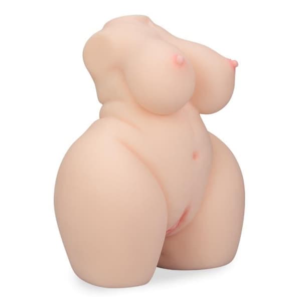 Kurvig onanibyst 4,0 kg Erin Light Skin