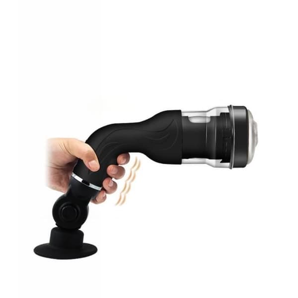 Masturbator - LOVE AND VIBES - Roterande Vibrering - Sugkopp - 5 vibrationslägen - Ergonomisk