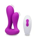 Miniatyrbild 2 av 4: Dubbel penetration vibrator Number Violet