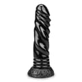 Miniatyrbild 4 av 4: Drak sugkopp dildo 20,5cm Svart