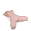 Miniatyrbild 3 av 4: Realistisk masturbator bust - Francesca - Ljus hud - 9,5 kg - Nudelade och strierade anus och vagina