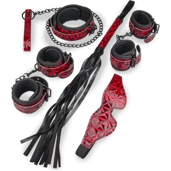 Premium BDSM-initieringssats Röd
