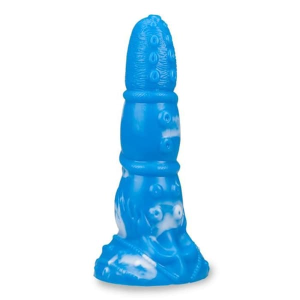 Sugkoppsdildo mytologiska varelse Loki Blue