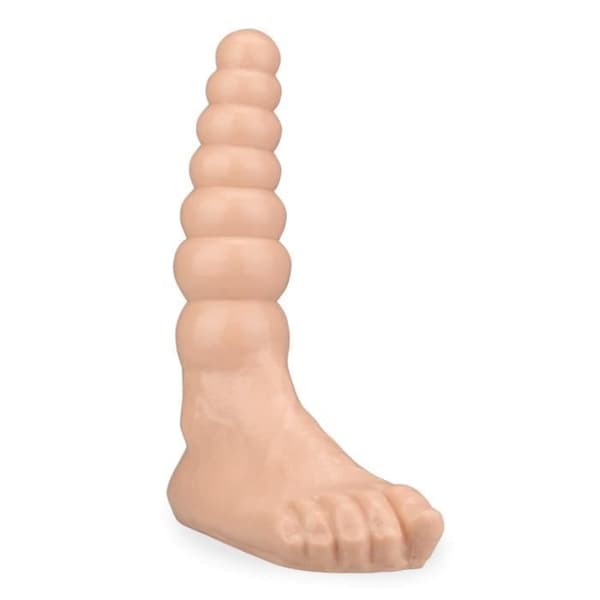 Analplugg med fotbas Foot Feetish Light Skin