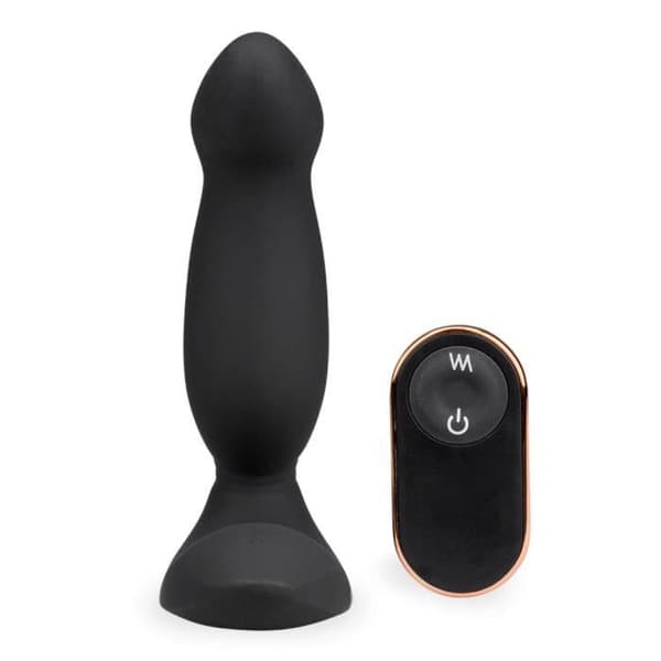 Vibrator för män anal dildo Fjärrstyrd vibrerande prostatastimulator Morgon