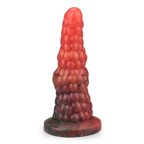 Alien fruktig sugkoppsdildo Flerfärgad
