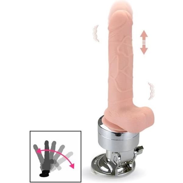 Gode - KÄRLEK OCH VIBRATIONER - Realistisk - 15cm - 7 lägen - Superkraftig sugkopp