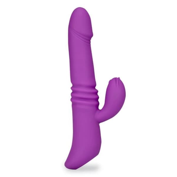 Fram och tillbaka kaninvibrator Kaya Purple