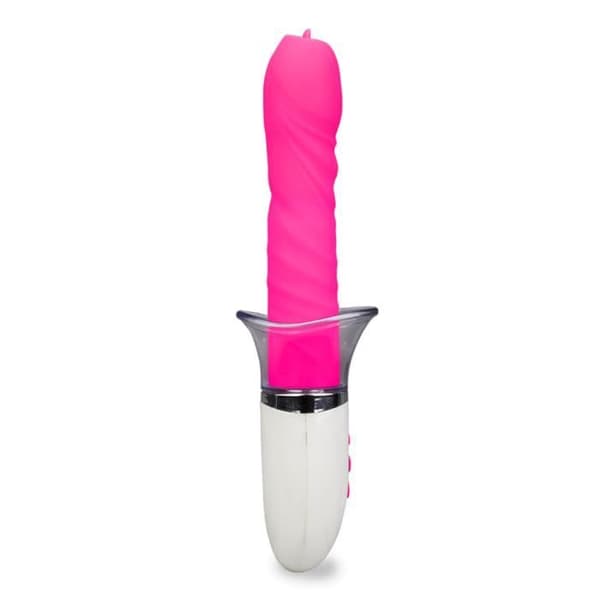 Eleven Fuchsia 2-i-1 vulva pump vibrator